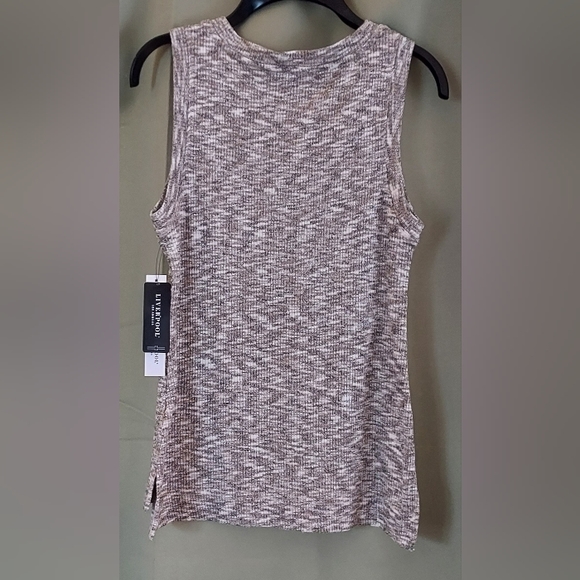 Liverpool Los Angeles Knit V-Neck Tank Top - Picture 2 of 7